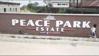 Plot of Land, Peace Park Estate, New Airport Road Obirikwere, Port Harcourt, Rivers, Mixed-use Land for Sale
