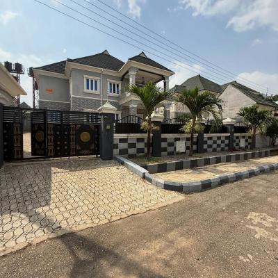 Well Built 5 Bedroom Detached Duplex with 2 Rooms Bq in Lovely Estate, Life Camp, Abuja, Detached Duplex for Sale