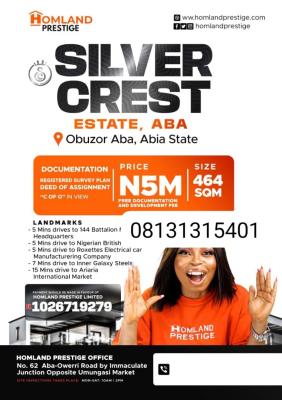 Plots of Affordable Land in Aba, Obuzor,close to Nigeria British University, Ukwa, Abia, Mixed-use Land for Sale