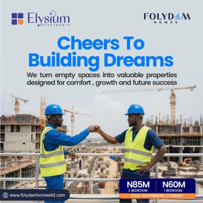 Luxury 2 Bedroom Apartment with Governors Consent, Elysium Apartment Lekki Scheme 2,abraham Adesanya Estate, Ajah, Lagos, Block of Flats for Sale