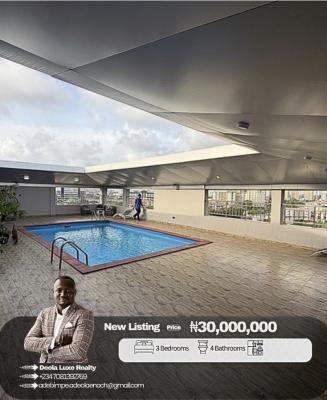 Contemporary Furnished 3-bed Apartment with Stunning City & Water View, Off Ahmadu Bello Way., Victoria Island (vi), Lagos, Flat / Apartment for Rent