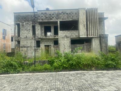 4 Bedroom Detached Duplex (carcass) + Study Room + Bq, Trillion Estate, Bogije, Ibeju Lekki, Lagos, Bogije, Ibeju Lekki, Lagos, Detached Duplex for Sale