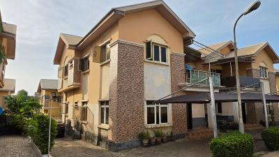 4-bedroom Semi-detached Estate Duplex (with 1-room Bq Attached), Serene Estate, Off Oladipo Diya Street, Gudu, Gudu, Abuja, Semi-detached Duplex for Sale