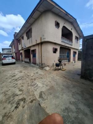 4 Flat and a Bungalow at The  Back on a Full Plot of Land in an Estate, Fajele Estate, Ijegun, Ikotun, Lagos, Block of Flats for Sale