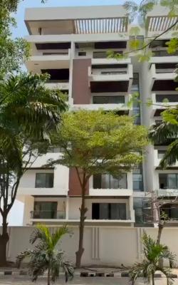 High Floor 3 Bedrooms Apartment with 2 Rooms Bq , Gym , Internet , Sw, Banana Island, Ikoyi, Lagos, Flat / Apartment for Sale