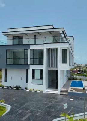 5 Bedroom Fully Detached Duplex with Swimming Pool and Bq, Cowrie Creek Estate, Ikate Elegushi, Lekki, Lagos, Detached Duplex for Sale