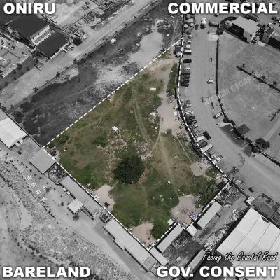 4,000 Sqm Bare Land, Facing The Coastal Road, Oniru, Victoria Island (vi), Lagos, Mixed-use Land for Sale