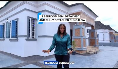 Beautiful 3-bedroom Bungalow with Modern Facilities in Mowe, Mowe Town, Ogun, Detached Bungalow for Sale