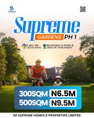 Land, Great Investment Opportunities, Supreme Court, Ilara Epe, Epe, Lagos, Residential Land for Sale