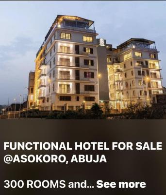 Functional Hotel with 300 Rooms and Suites of 5 Stars Standard, Asokoro Abuja, Asokoro District, Abuja, Hotel / Guest House for Sale