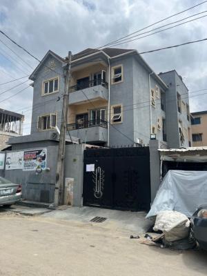 Block of 6 Numbers 3 Bedroom Flat Inclusive of Ground Floor Warehouse, Surulere, Lagos, Block of Flats for Sale