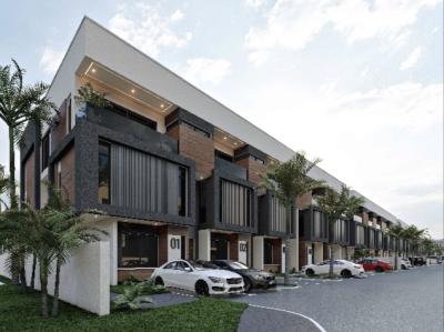 4 Bedroom Terraced Duplex, Near Ochacho Estate and Before Brains and Hammers City, Life Camp, Abuja, Terraced Duplex for Sale