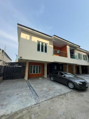3 Bedroom Terrace Duplex with Bq in a Fully Serviced Estate, Cyberville Estate By Coastal Road, Ikate, Lekki, Lagos, Flat / Apartment for Rent