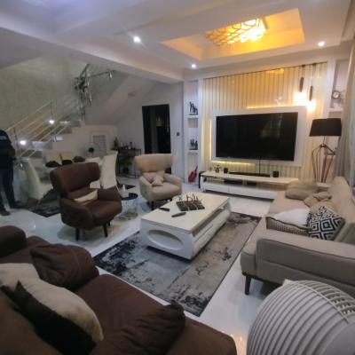 Luxury Furnished 4 Bedroom Semi Detached Duplex at Corner Piece, Paradise Estate Phase 5, General Paint Bus Stop, Ajiwe, Ajah, Lagos, Semi-detached Duplex for Rent