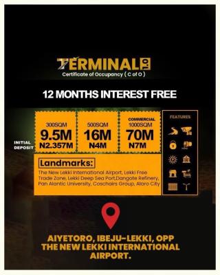 Plots of Land Directly Opposite a New International Airport, Terminal One Estate / Aiyetoro, Ibeju Lekki, Lagos, Mixed-use Land for Sale