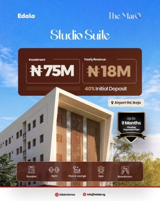 The Marq Is a Premium Development, Gorgeously Designed Home Plus Bq in a Serene Estate, Ikeja, Lagos, Block of Flats for Sale