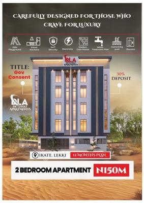 Luxury Apartments with Excellent Facilities and a Swimming Pool, De Lekki, Ikate, Lekki, Lagos, Block of Flats for Sale