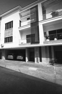 Luxury Waterfront 4 Bedrooms Terrace Duplex with Bq Swimming Pool and G, Banana Island, Ikoyi, Lagos, Terraced Duplex for Rent