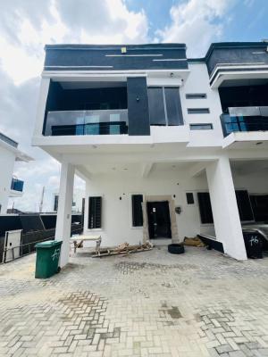 4 Bedroom Terrace Duplex in a Secure Estate, Calypso Court, Lekki Palm City Estate, Ajah, Lekki Lagos, Ajah, Lagos, Terraced Duplex for Rent