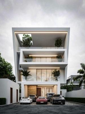 Ultra-luxury 5-bedroom Detached Smart Home + 2 Bqs, Pool, Elevator, Banana Island, Ikoyi, Lagos, Detached Duplex for Sale