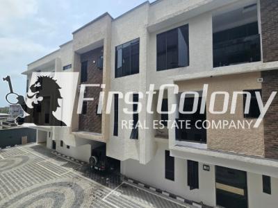 New Built 4 Bedroom Terraced House with Essential Facilities, Lekki Phase 1, Lekki, Lagos, Terraced Duplex for Rent