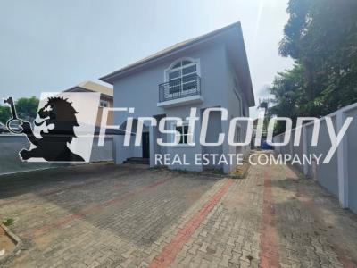 Massive, Private 4 Bedroom Detached House (self Serviced), Lekki Phase 1, Lekki, Lagos, Office Space for Rent