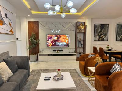 Smart Luxury 2 Bedroom Apartment with Swimming Pool, Ps5, Lekki Phase 1, Lekki, Lagos, Flat / Apartment Short Let
