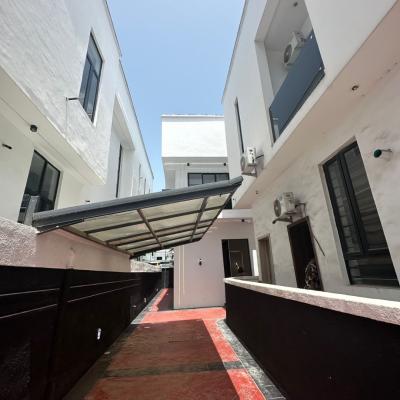 Luxurious 4 Bedroom Semi Detached Duplex with Bq, Chevron, Lekki, Lagos, Semi-detached Duplex for Sale