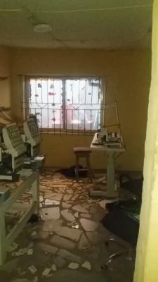 3 Bedroom Commercial/ Office Space (ground Floor), Yaya Abatan, Ogba, Ikeja, Lagos, Office Space for Rent