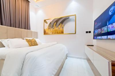Luxury 1 Studio Apartment, Chevron, Lekki, Lagos, Flat / Apartment Short Let