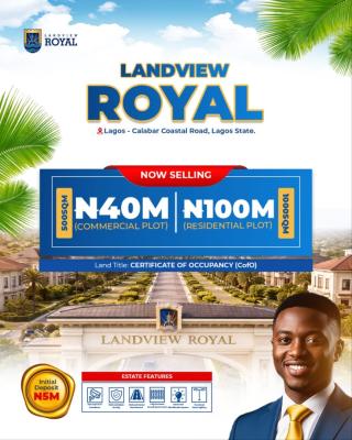 Coastal Road Land with C of O Title, New Coastal Road, Lekki, Lagos, Mixed-use Land for Sale