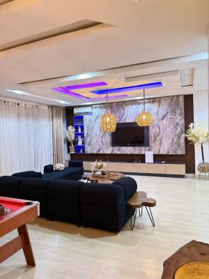 Apt 9-a Brand New Luxury 2 Bedroom  with Swimming Pool, Ps5, Gym, Balc, Lekki Phase 1, Lekki, Lagos, Flat / Apartment Short Let