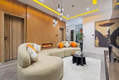 a Brand New Luxury 1 Bedroom  with Swimming Pool, Ps5, Gym, Balconies,, Lekki Phase 1, Lekki, Lagos, Flat / Apartment Short Let