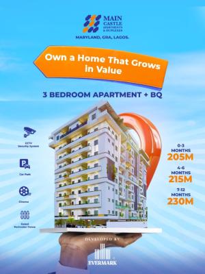 Own a Luxury 2 Bedroom Penthouse Apartment in a Prime Location, Oloye Street Main Castle Estate, Maryland, Lagos, Detached Duplex for Sale