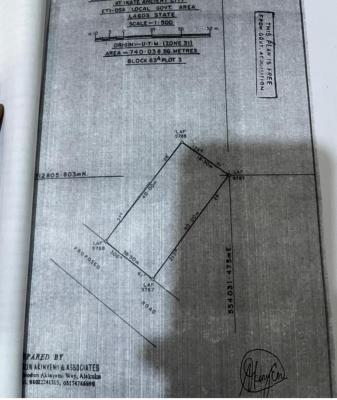 Land Measuring 1039sqm for Joint Venture, Lekki Off Freedom Way Lekki800, Lekki Phase 1, Lekki, Lagos, Residential Land Joint Venture