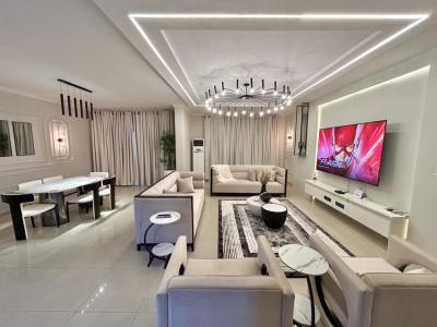 Waterfront Furnished 3 Bedroom Flat, Banana Island Road, Ikoyi, Lagos, Flat / Apartment for Rent