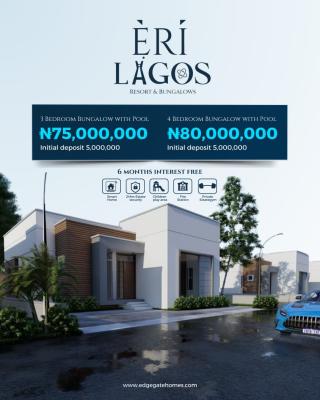 3 Bedroom Bungalows with Swimming Pool Close to Lekki Int. Airport, Elerangbe Ibejulekki, Ibeju Lekki, Lagos, Detached Bungalow for Sale