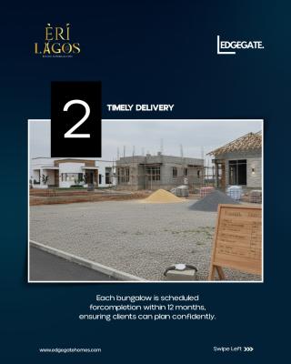 3 Bedroom Bungalows with Swimming Pool, Elerangbe, Ibeju Lekki, Lagos, Detached Bungalow for Sale