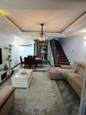 Furnished and Serviced 4 Bedroom Terrace Duplex, Katampe Extension, Katampe, Abuja, Terraced Duplex for Rent