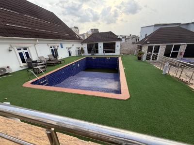 Standard 4 Bedroom Duplex with Swimming Pool and Gym, Guzape District, Abuja, Terraced Duplex for Rent