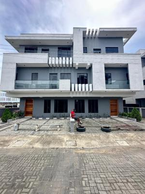 4 Bedroom Semi-detached Duplex with a Room Bq, Osapa, Lekki, Lagos, Semi-detached Duplex for Sale