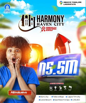 Mixed Use Land, Harmony Haven City, Igbooye, Epe, Lagos, Mixed-use Land for Sale