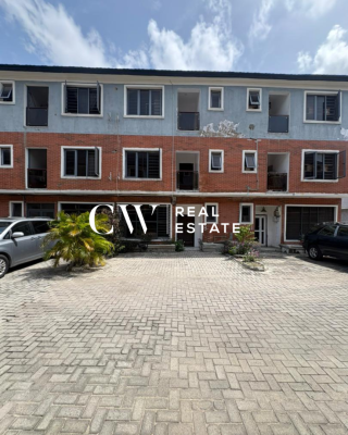 4 Bedroom Terrace with Bq, Lekki, Lagos, Terraced Duplex for Rent
