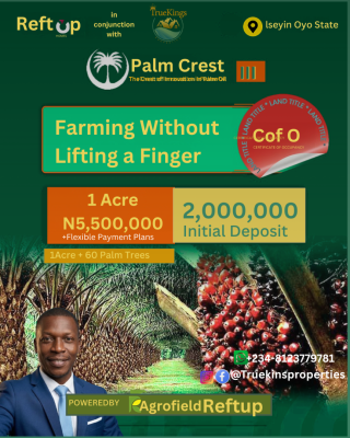 Palmcrest Palm Plantation Ph 3, Iseyin, Oyo, Commercial Land for Sale