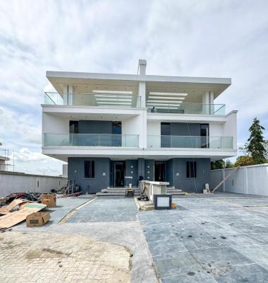 Elegant Spacious 5bedroom Semi Detached +gym &pool in a Secure Estate, Ikate, Lekki, Lagos, Semi-detached Duplex for Sale