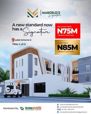 Smart 2 Bedroom Apartment, Marcelo  Signature Estate,  Lekki Scheme 2, Ajah, Lagos, Flat / Apartment for Sale