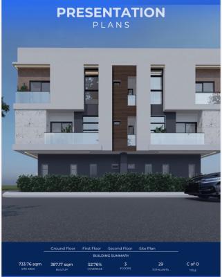 Newly Built Airbnb 1 Bedroom Apartment Close to Miccom Golf Crescent, Gown Estate, Santos Estate, Murtala Muhammed International Airport, Akowonjo, Alimosho, Lagos, Block of Flats for Sale