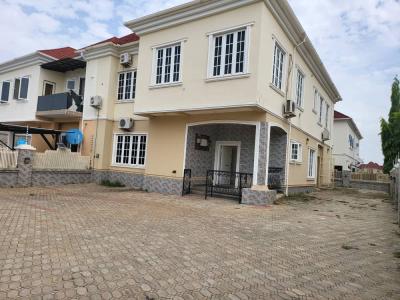 Four(4) Bedrooms Semi-detached Duplex with Bq!, Cluster 4, River Park Estate Airport Road Abuja, Lugbe District, Abuja, Semi-detached Duplex for Rent