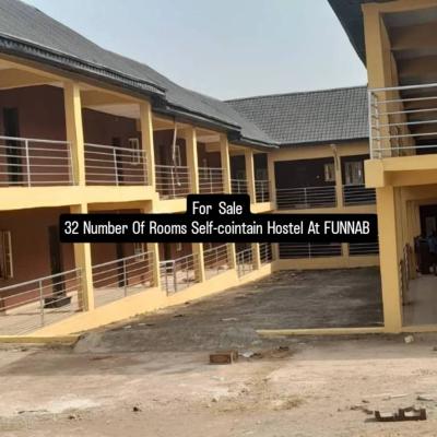 Fully Functional 32-room Hostel, Very Close to Funaab, Abeokuta, Abeokuta South, Ogun, Hostel for Sale