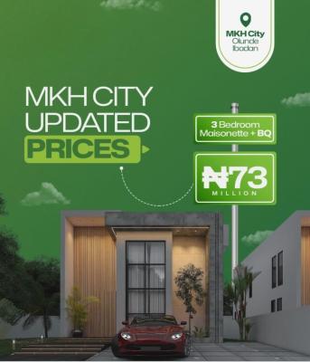 Luxury Maisonettes and Detached Duplex with Modern Facilities, Mkh City / Olunde Scheme, Academy, Ibadan, Oyo, Detached Duplex for Sale
